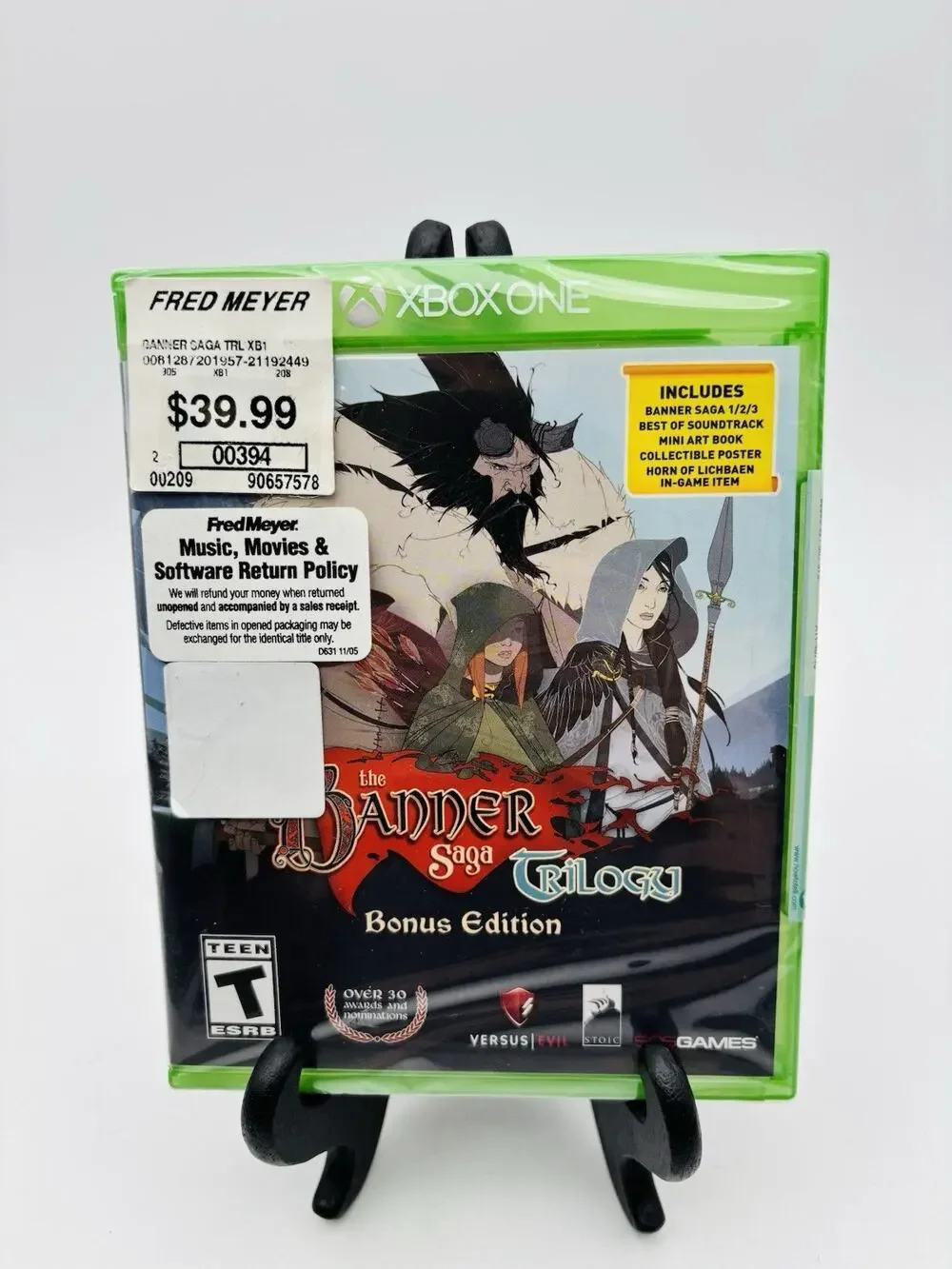 New Banner Saga Trilogy Bonus Edition Xbox One Factory Sealed US Version